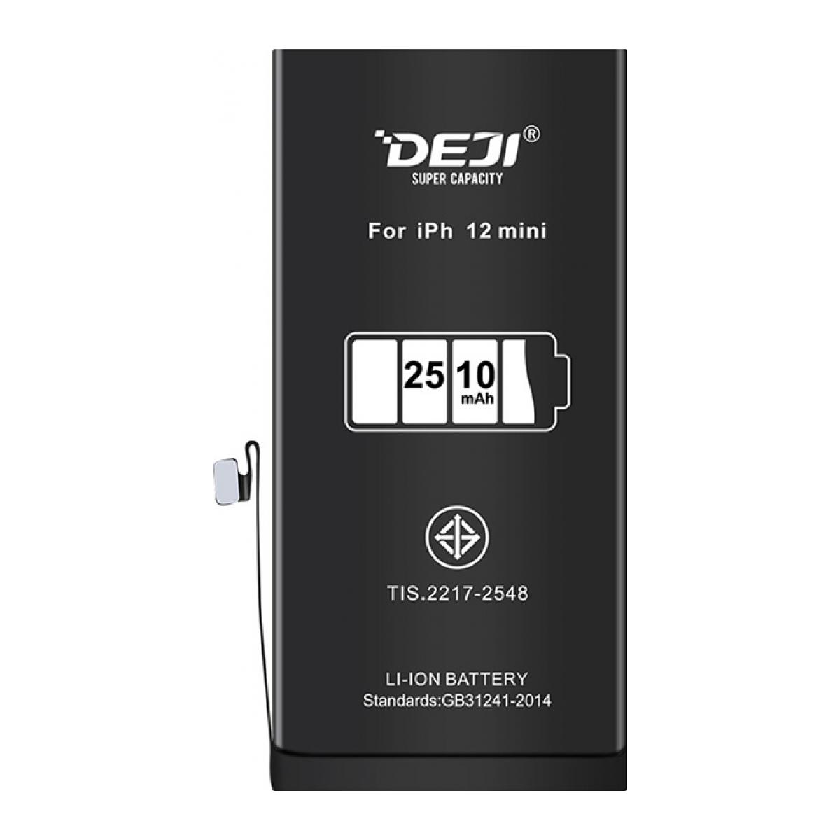 iPhone 12 mini 2510 mAh (для iPhone 12 mini A2399 A2176 ) - Усиленная  батарея DEJI