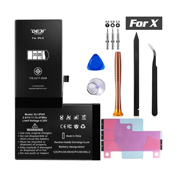 iPhone X Tool Kit - 3500 mAh - DEJI
